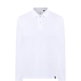 Cafe Long Sleeved Polo Shirt