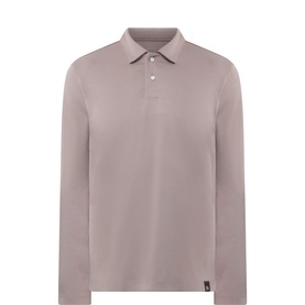 Caf&eacute; Brushed Polo Sweater