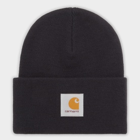 Watch Logo Badge Beanie Hat