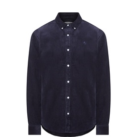 Madison Logo Corduroy Casual Shirt