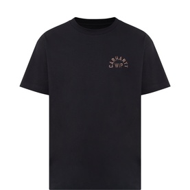 Arch Script Back Graphic Logo T-Shirt