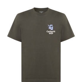 Grape Picket Logo Back Graphic T-Shirt