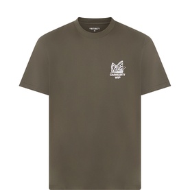Hourglass Logo Back Graphic T-Shirt