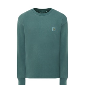 Vista Waffle-Knit Logo T-Shirt