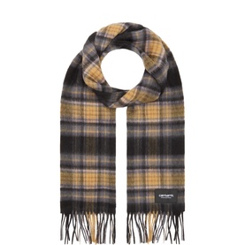 Parson Check Logo Patch Scarf