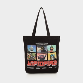 Canvas Graphic Tote Bag