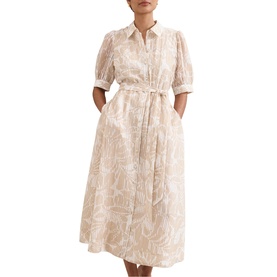 Delphine Floral Shirt Dress
