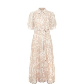 Delphine Floral Shirt Dress