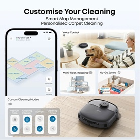 Omni C28 Robot Vacuum Cleaner and Mop Black