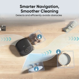Omni C28 Robot Vacuum Cleaner and Mop Black