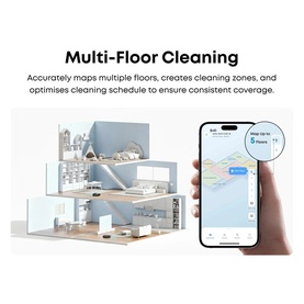 Omni C28 Robot Vacuum Cleaner and Mop Black