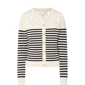 The Coastal Striped Cardigan