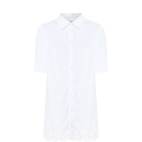 The Eyelet Play Mini Dress