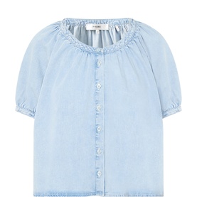 Resort Denim Blouse