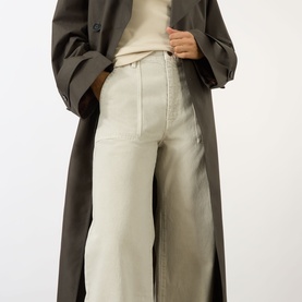 The Bow Cargo High-Rise Barrel Jeans