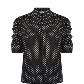 Gillian Polka Dot Blouse
