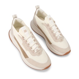 Jasper Panel Lace-Up Trainers