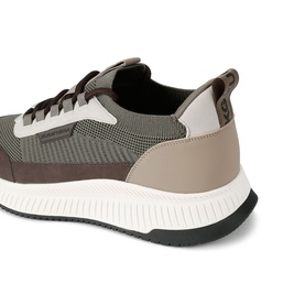 Jasper Panel Lace-Up Trainers