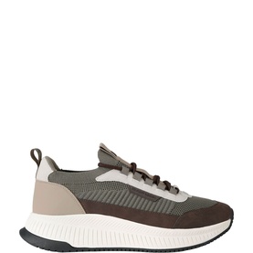 Jasper Panel Lace-Up Trainers