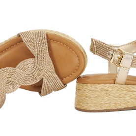 Laylah Raffia Flatform Espadrilles