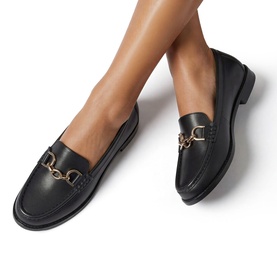 Marnie Snaffle-Trim Loafers