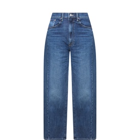 Half Pipe High-Rise Ankle Jeans