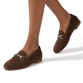 Nellie Snaffle-Trim Loafers