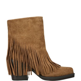 Pia Fringe Ankle Boots