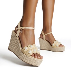 Prairie Pearl Wedge Heels