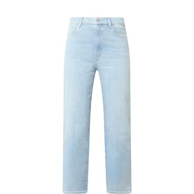 Stevie Cropped Straight-Leg Jeans