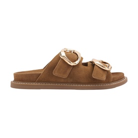 River Suede Slides