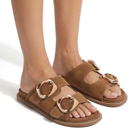 River Suede Slides