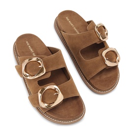 River Suede Slides