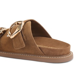 River Suede Slides