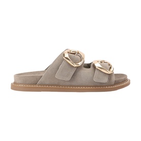 River Suede Slides