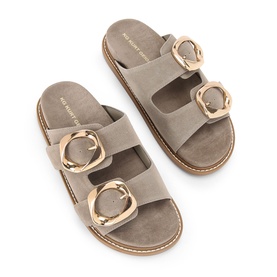 River Suede Slides