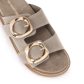 River Suede Slides