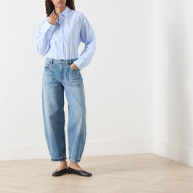 Saveyra Barrel-Leg Jeans