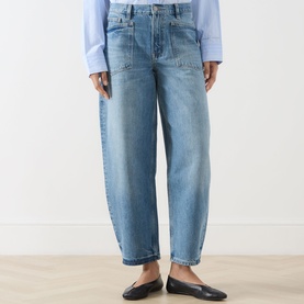 Saveyra Barrel-Leg Jeans