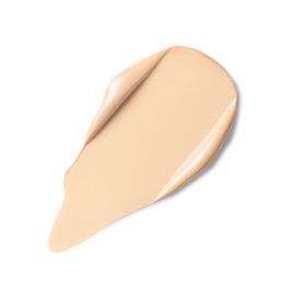 Sculpted by Aimee Cream Cushion Foundation Refill texture swatch in a light beige shade, shown on a white background.