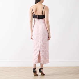 Anders Jacquard Bow Appliqu&eacute; Dress