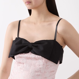 Anders Jacquard Bow Appliqu&eacute; Dress