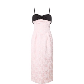 Anders Jacquard Bow Appliqu&eacute; Dress
