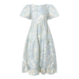 Bluebell Floral Jacquard Dress