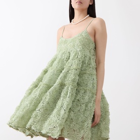 Clover Organza Mini Dress