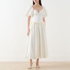Mora Bow Appliqu&eacute; Dress