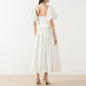 Mora Bow Appliqu&eacute; Dress