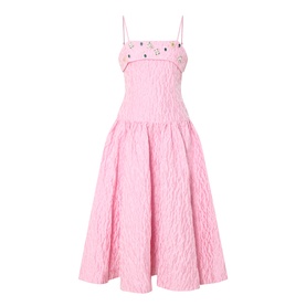 Posy Embellished Jacquard Dress