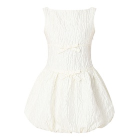 Vitsippa Jacquard Mini Dress