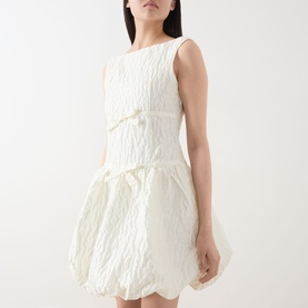 Vitsippa Jacquard Mini Dress